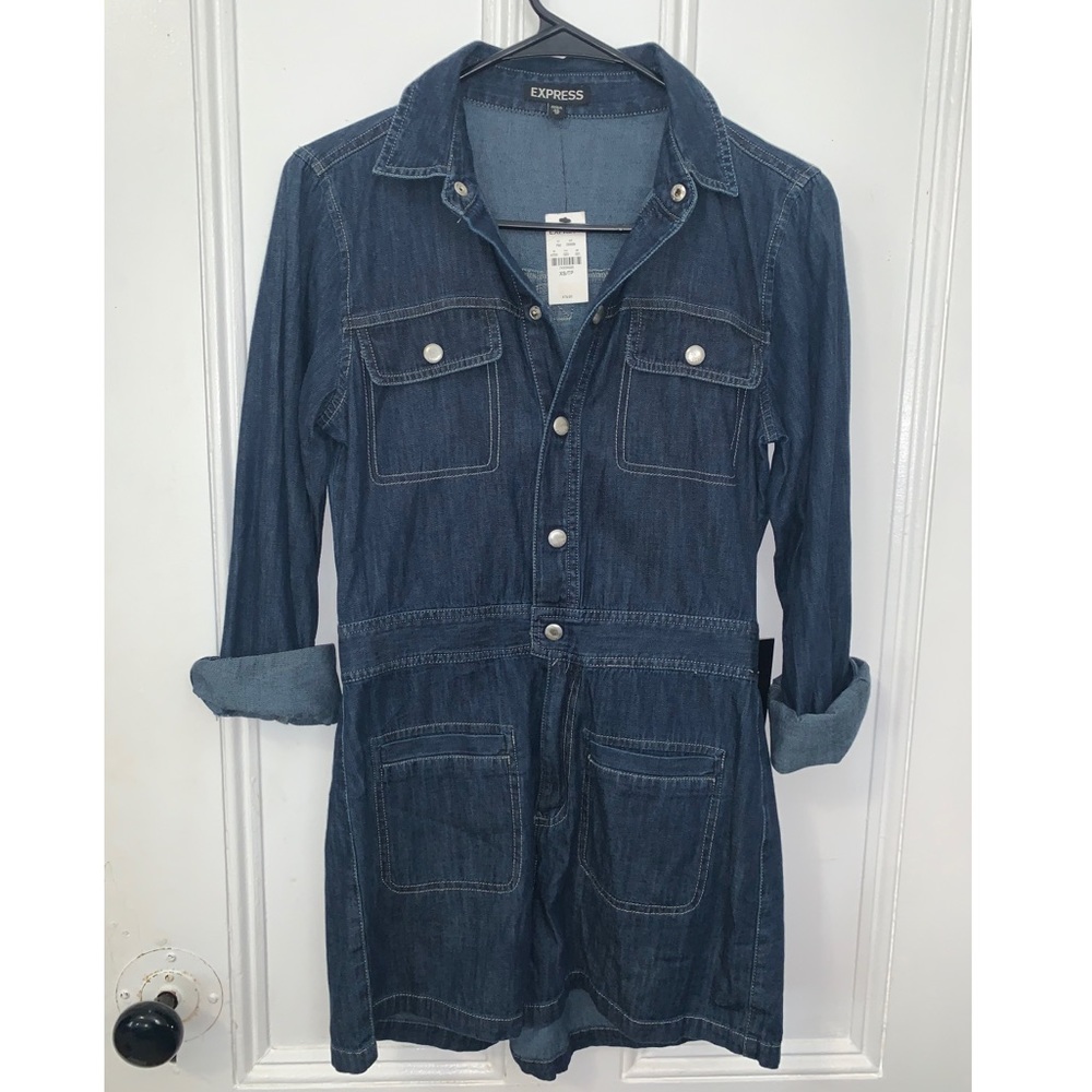 Express Denim Romper